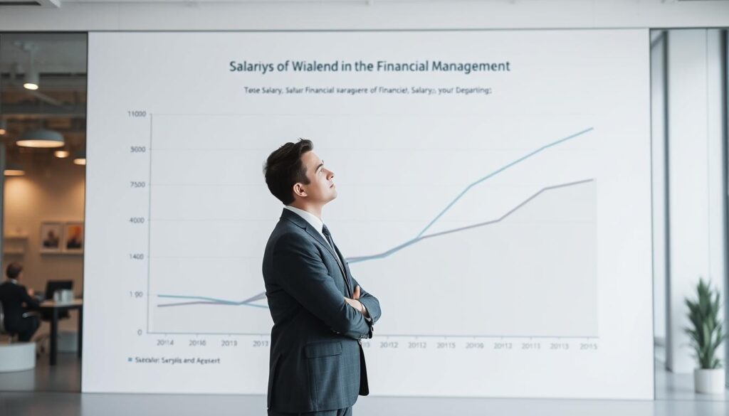 variação salarial gestão financeira