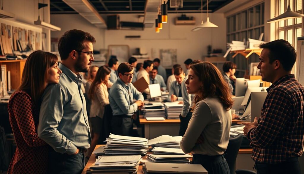 causas de conflitos no trabalho