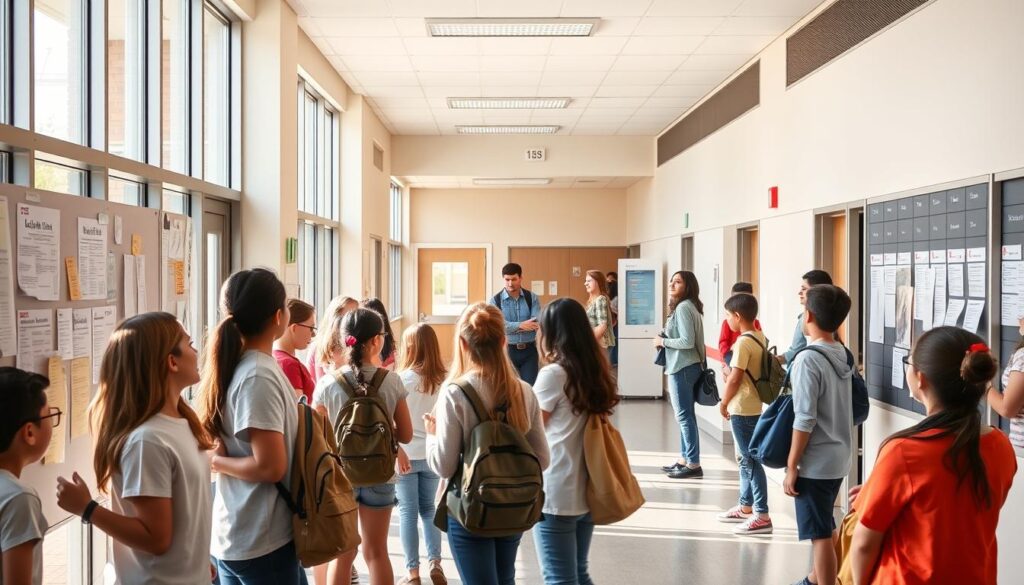 comunicação escolar