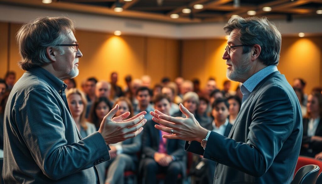 debate entre exatas e humanas