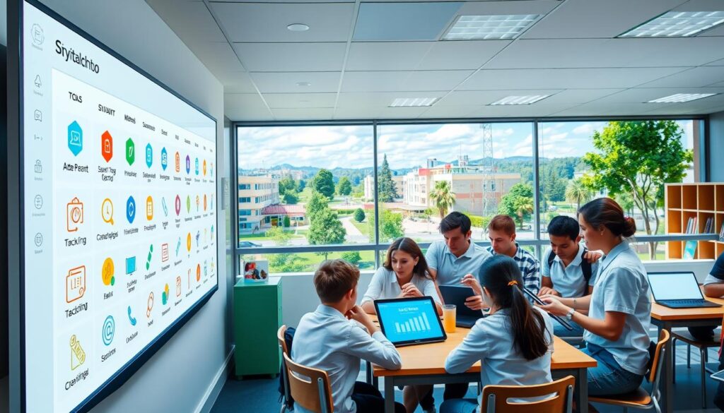 funcionalidades do sistema de gestão escolar