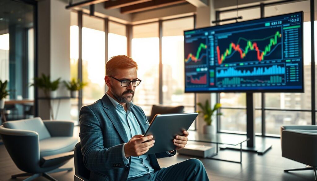 gestão financeira com tecnologia