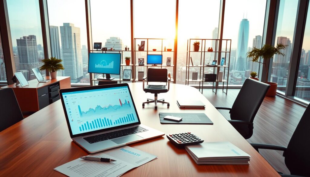 implementação de gestão financeira