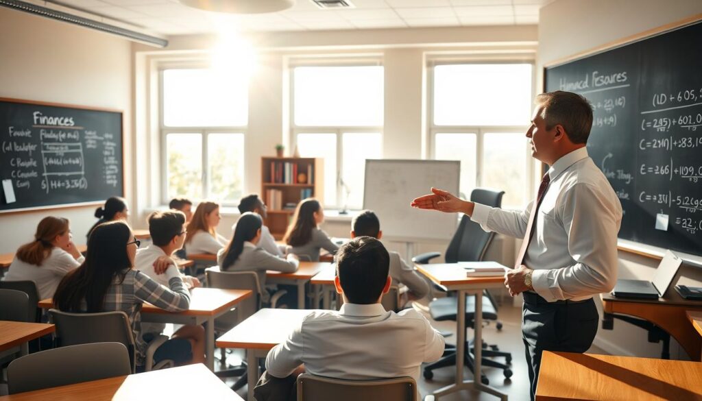 matemática financeira em cursos de RH