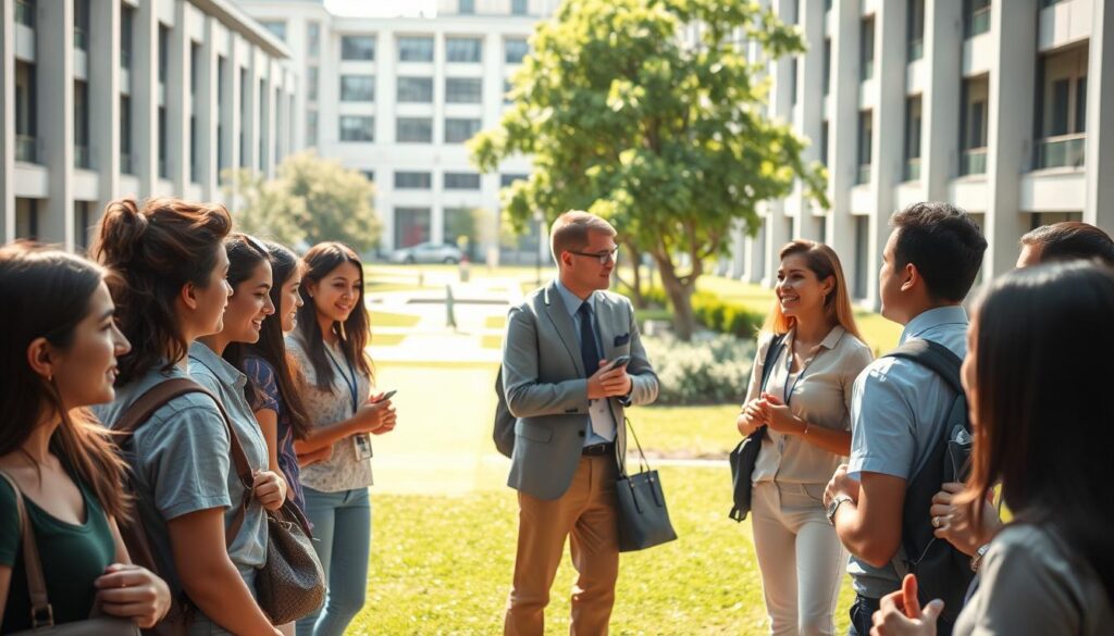 recrutamento seleção em universidades