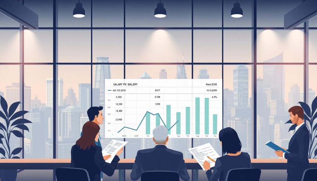 salário e remuneração na área de gestão financeira