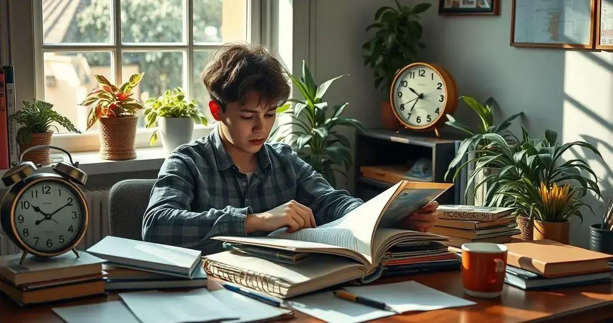 Sem tempo para rotina de estudos