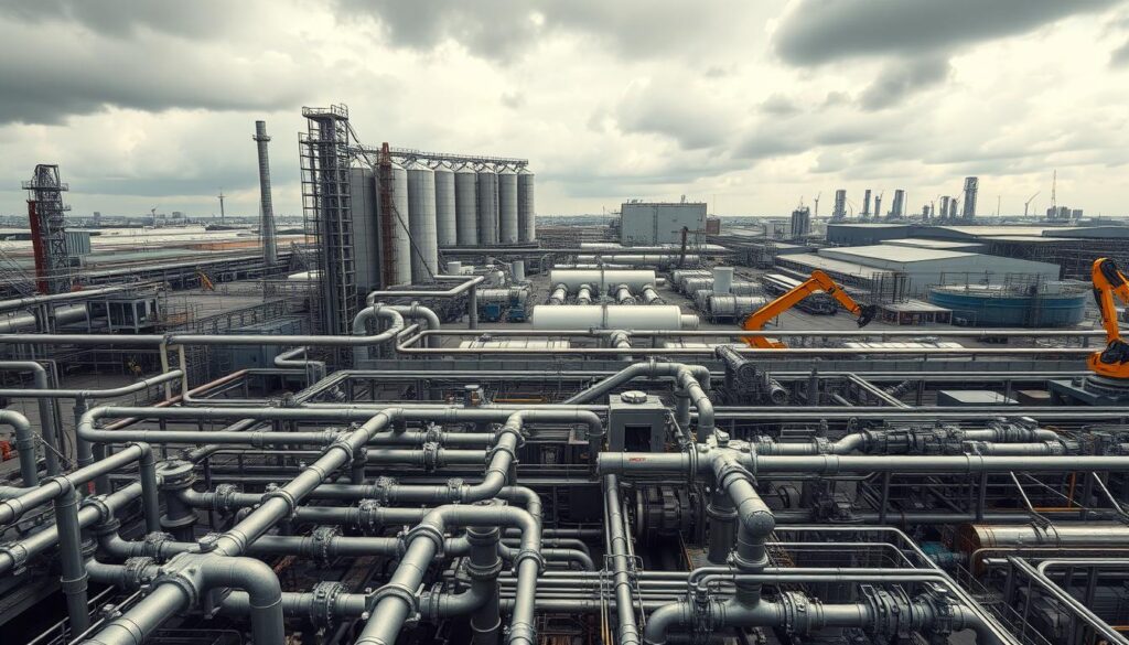 tecnologia de produção industrial